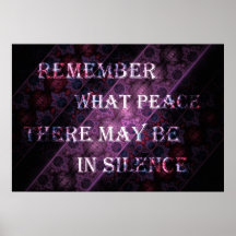 Extracto real del poema de los desiderátums de la  poster