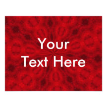 Extracto rojo anuncio personalizado