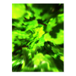 Extracto verde claro postal