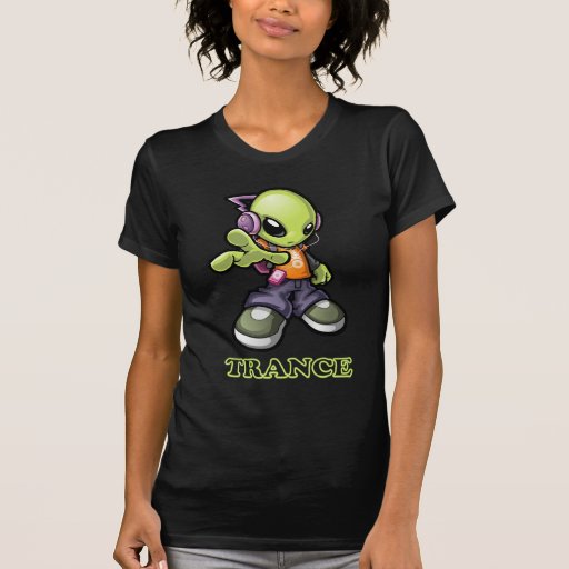 Extranjero del trance camiseta