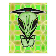 Extranjero del UFO Postal