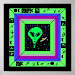 ¡EXTRANJERO y NAVE con el POSTER SECRETO OCULTADO 