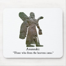 Extranjeros antiguos de Anunnaki Tapetes De Ratón