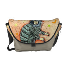 "Extranjeros en la bolsa de mensajero de la noche" Bolsa De Mensajeria