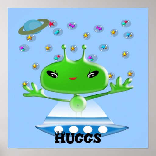 Extranjeros Huggs Posters