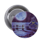 Extranjeros y luna Rover de la ciencia ficción del Pin