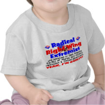 Extremista de la derecha camiseta