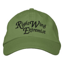 Extremista de la derecha gorra de béisbol bordada