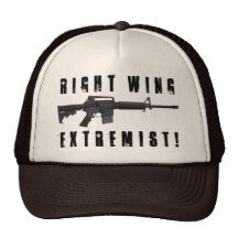¡Extremista de la derecha! Gorro De Camionero