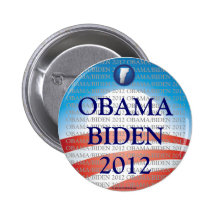 Extremo político del pinback de VERMONT OBAMA/BIDE