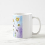 Exudación de felicidad taza