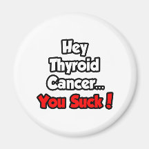 ¡Ey cáncer de tiroides… que usted chupa! Iman De Frigorífico