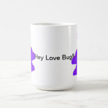 Ey taza del insecto del amor