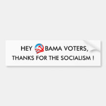 EY, VOTANTES DE OBAMA PEGATINA DE PARACHOQUE