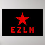 EZLN - Ejército Zapatista de Liberación Nacional Posters