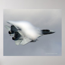 F14 en paso de alta velocidad impresiones