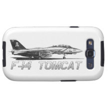 F14 Tomcat VF-103 Rogers alegre - dibujo Samsung Galaxy SIII Funda