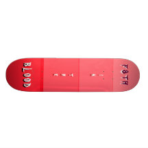 F8TH EN la SANGRE los regalos de Zazzle del MUSEO Tabla De Skate