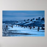 F-15 Eagle Elmendorf AFB Alaska Posters
