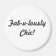 ¡Fabulosamente elegante! Iman De Frigorífico