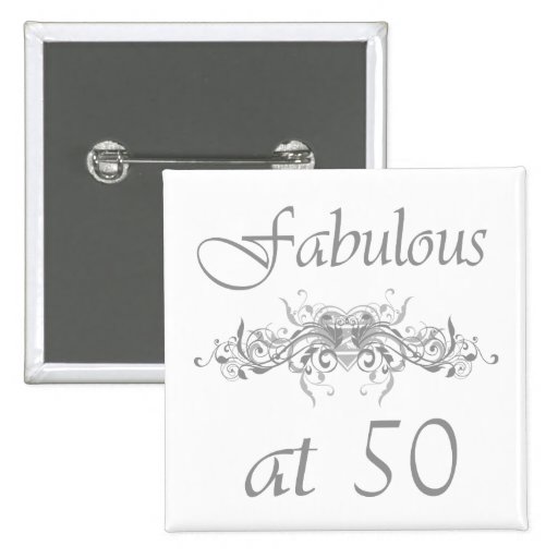 Fabuloso en 50 años pins