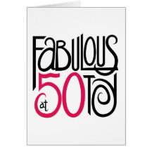 Fabuloso en la tarjeta 50