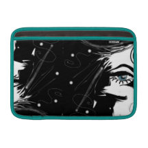 face - Rickshaw funda Fundas MacBook