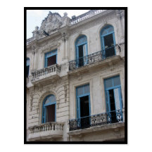 fachada de La Habana Tarjeta Postal