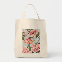 Faeries dulces - bolso inferior ancho bolsa