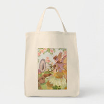 Faeries dulces - bolso inferior ancho bolsa de mano
