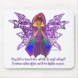 Faery principal rojo de la aceptación del KRW LGBT Alfombrilla De Ratón