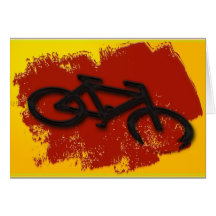 Fahrrad Grußkarten