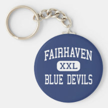 Fairhaven - diablos azules - alto - Fairhaven Llaveros