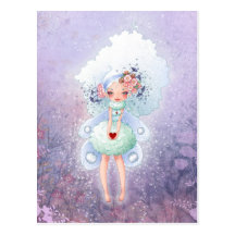 Fairy Heart Postales