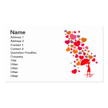 Falling_in_Love Tarjetas De Visita