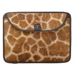Falsa piel de la jirafa funda para macbook pro