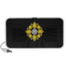 falso altavoz jeweled del personalizado del Doodle