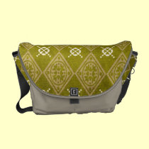 Falso bolso abstracto floral texturizado magnífico bolsas messenger