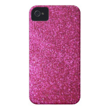 Falso brillo de las rosas fuertes Case-Mate iPhone 4 carcasas
