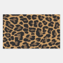 falso estampado leopardo etiquetas  