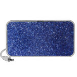 Falso gráfico azul marino del brillo notebook altavoz