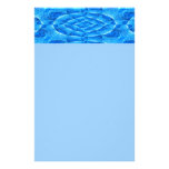 Falsos efectos de escritorio azules de las gotas papeleria personalizada
