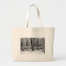 Falta de definición de maderas del invierno bolsas