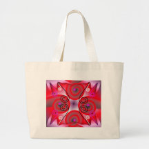 Falta de definición radial GlowArt Desi hermoso de Bolsa De Mano
