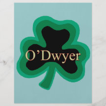 Familia de O'Dwyer Flyer Personalizado