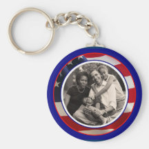 FAMILIA de presidente Obama FIRST Llaveros Personalizados
