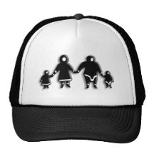 Familia esquimal gorro de camionero