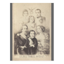 Familia imperial Bonaparte de Francia #001F Postales
