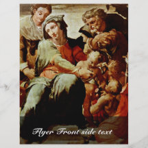 Familia santa, por Tibaldi Pellegrino (la mejor ca Flyer A Todo Color