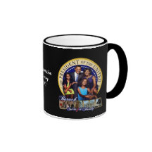 Familia-Taza de OBAMA-1ST